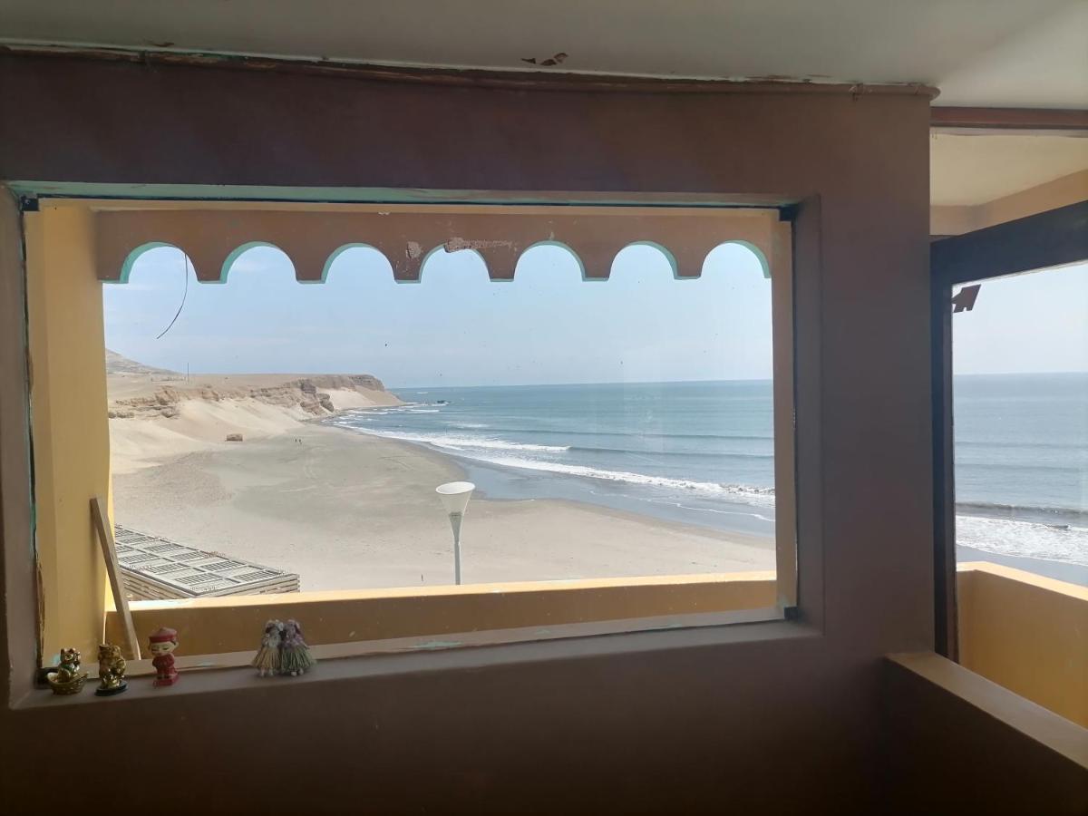 Hospedaje Restaurante El Hombre プエルト・チカマ エクステリア 写真