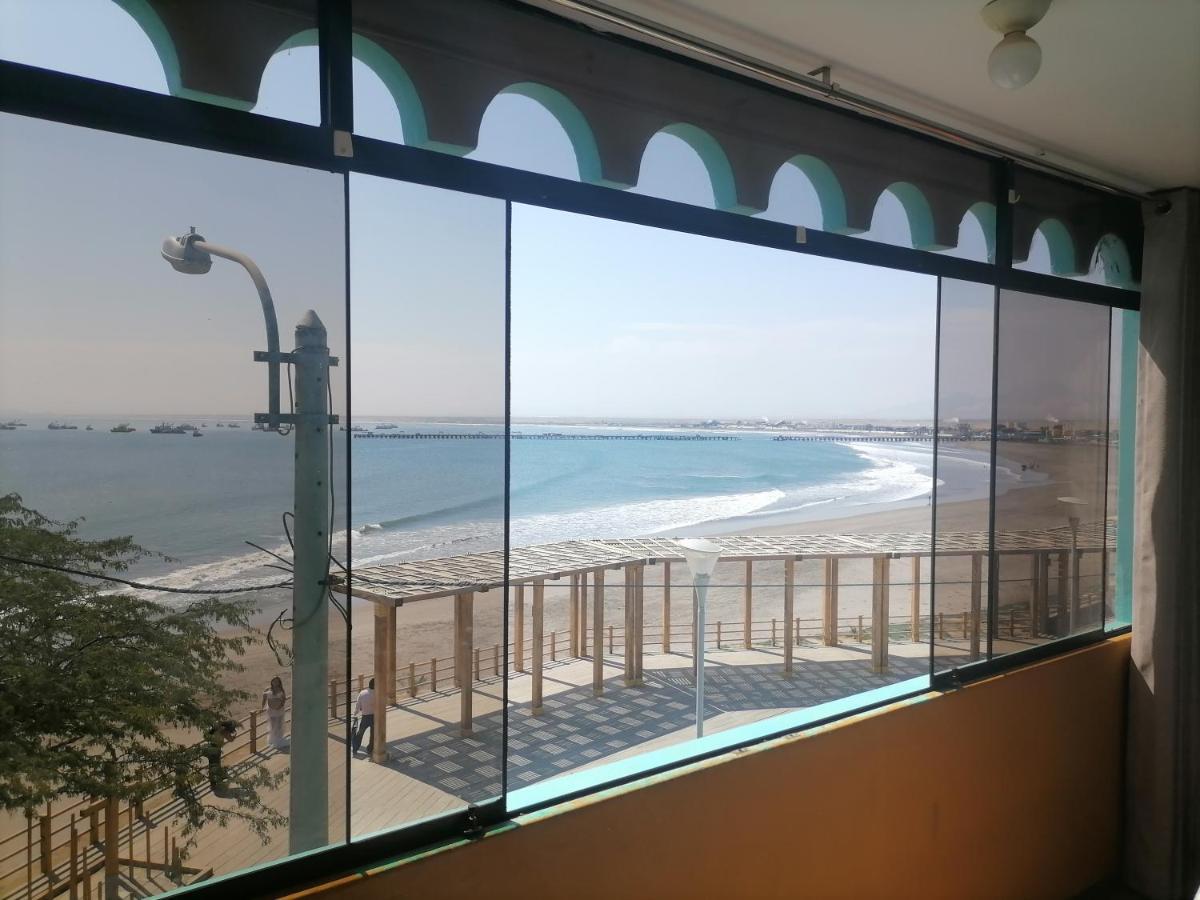 Hospedaje Restaurante El Hombre プエルト・チカマ エクステリア 写真